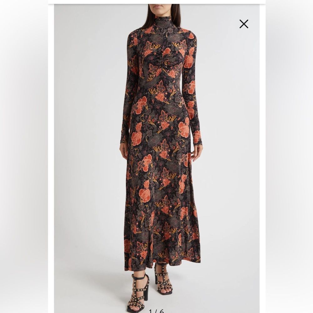 Ulla Johnson Koa Alllover Print Dress